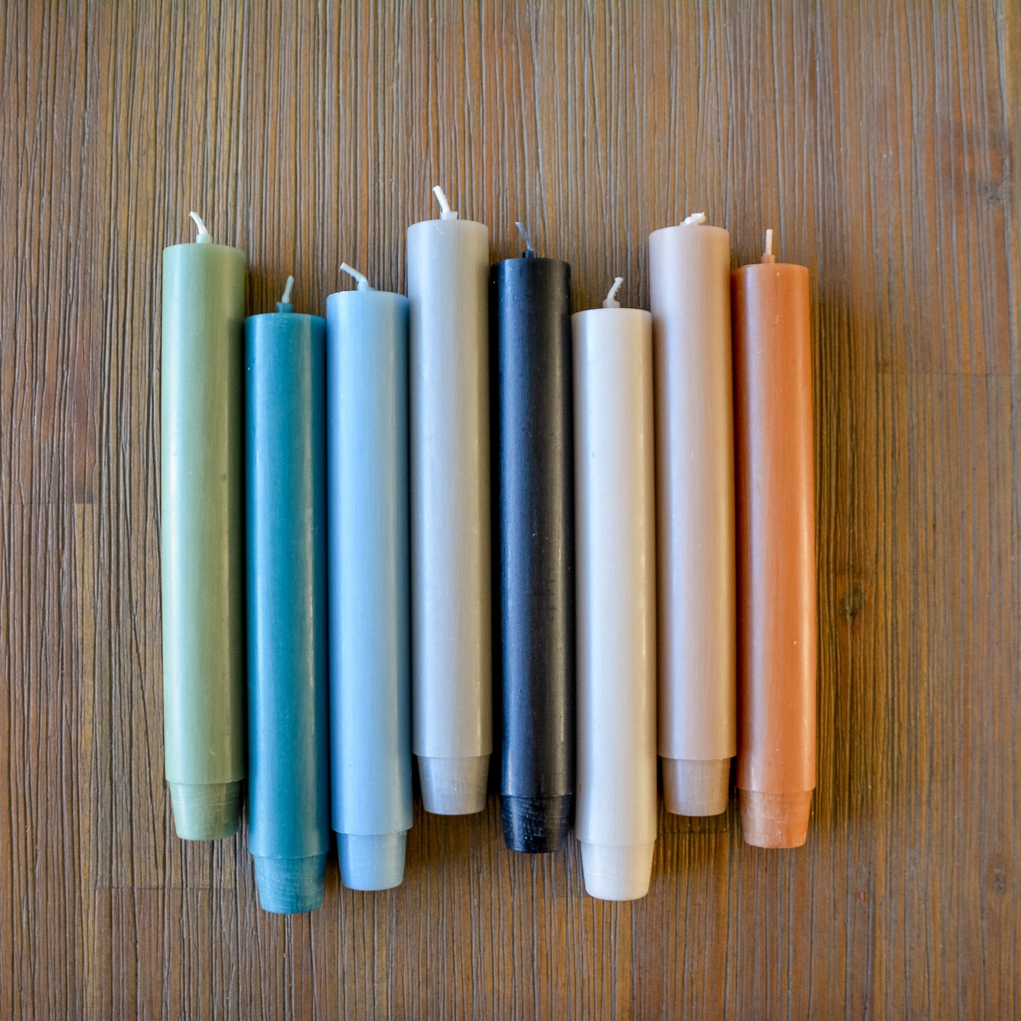 Luxe dinerkaarsen set van 3 stuks (diverse kleuren)